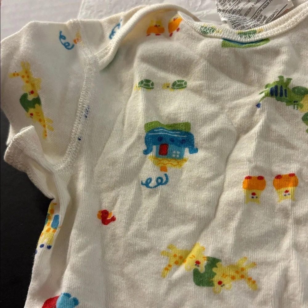 Vitamins Colorful Printed Kids One Piece 6-9 months